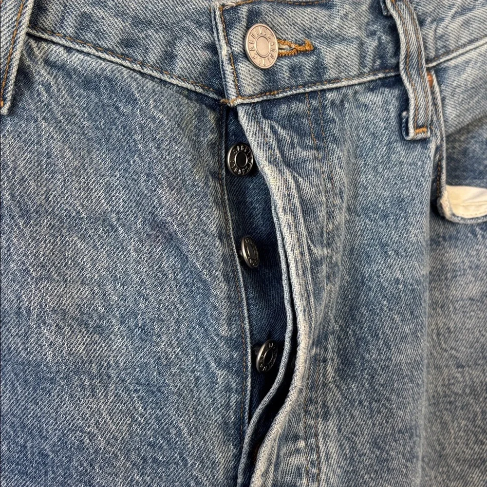 Agolde Women’s WideLeg Baggy Light Blue Wash Denim Jeans 29 - Picture 5 of 9